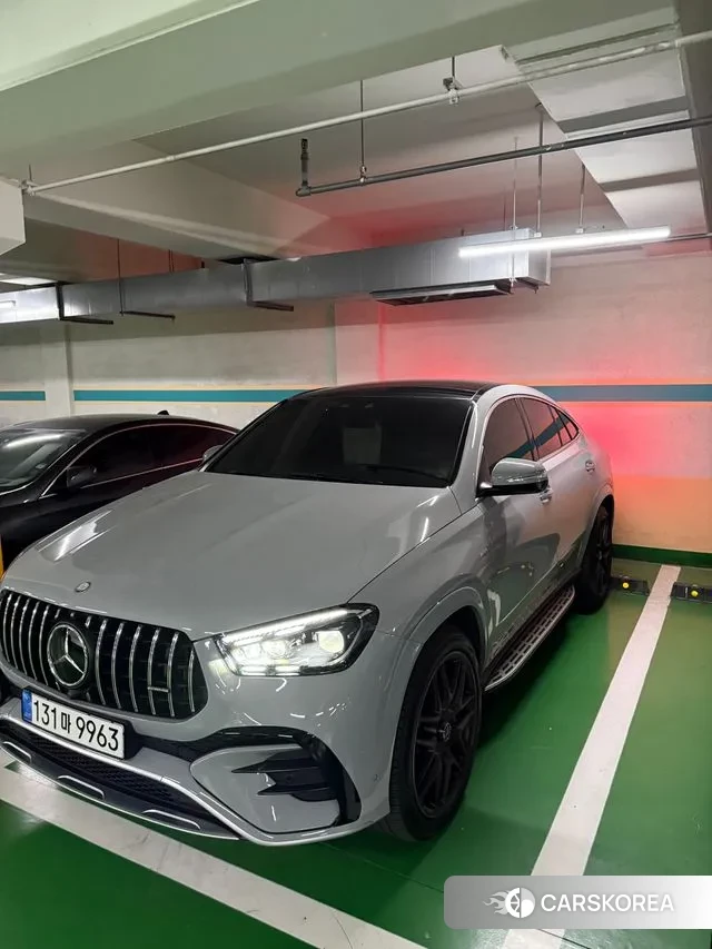 Mercedes-Benz GLE-Class W167 2024 Серебристо-серый из Кореи