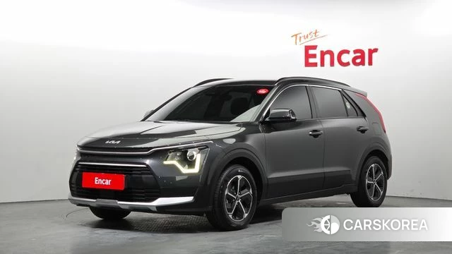 Kia Di Ol Nu Niro 2022 Серый из Кореи