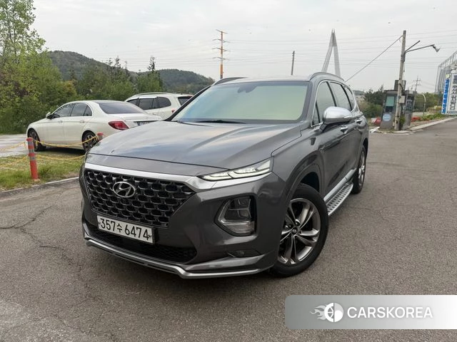 Hyundai Santa Fe TM 2020 Серый из Кореи