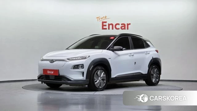 Hyundai Kona Electric 2020 Белый из Кореи