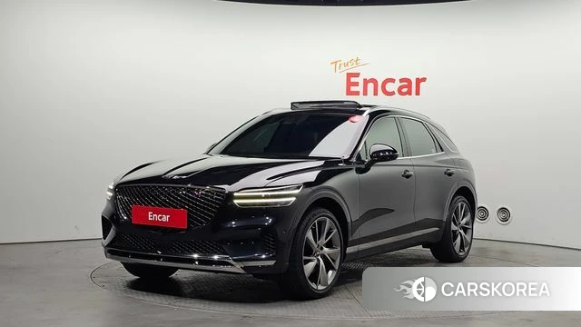 Genesis GV70 2021 Черный из Кореи