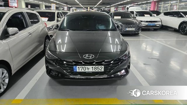 Hyundai The New Avante (CN7) 2022 Серый из Кореи