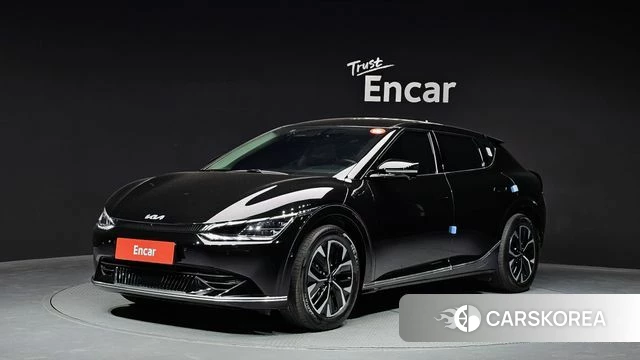 Kia EV6 2023 Черный из Кореи