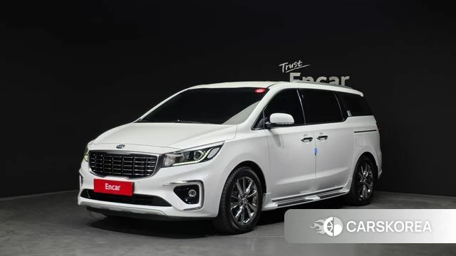 Kia The New Carnival 2019 Белый из Кореи