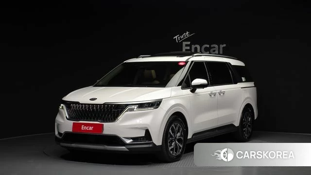 Kia Carnival 4th generation 2021 Белый из Кореи
