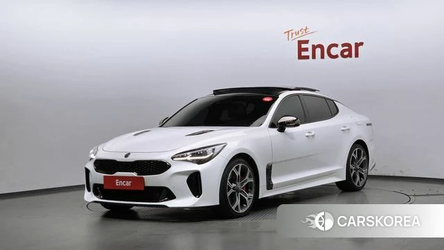 Kia Stinger 2018 Белый из Кореи