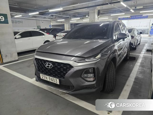 Hyundai Santa Fe TM 2019 Серый из Кореи
