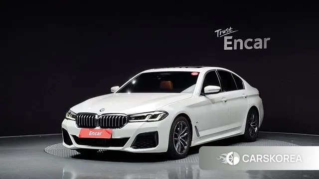 BMW 5 Series (G30) 2022 Белый из Кореи
