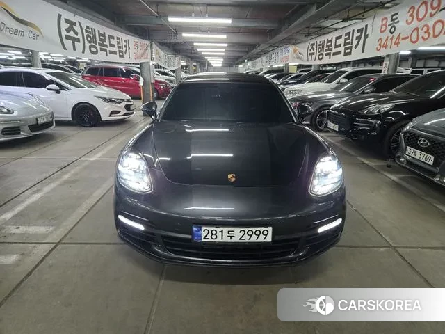 Porsche Panamera (971) 2018 Синий из Кореи