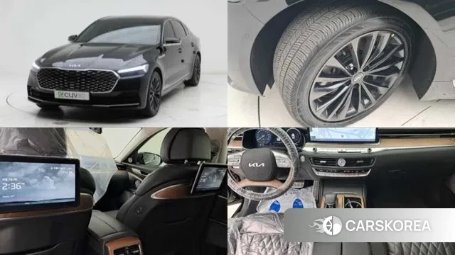 Kia The New K9 2nd generation 2025 Черный из Кореи