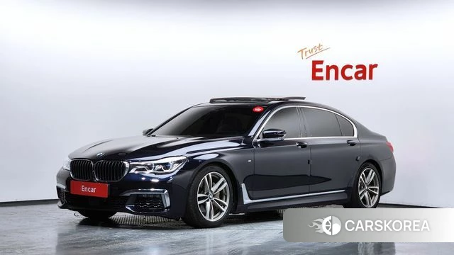 BMW 7 Series (G11) 2018 Черный из Кореи