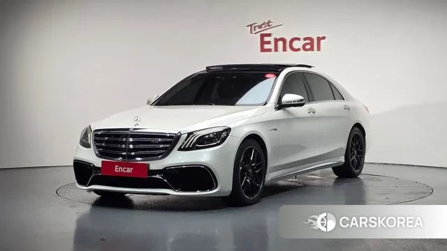 Mercedes-Benz S-Class W222 2020 Белый из Кореи