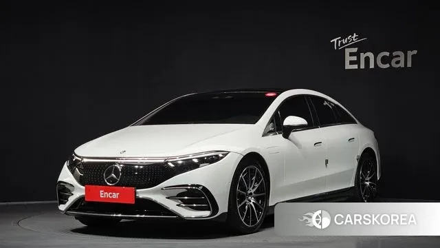 Mercedes-Benz EQS V297 2022 Белый из Кореи