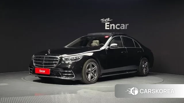 Mercedes-Benz S-Class W223 2023 Черный из Кореи