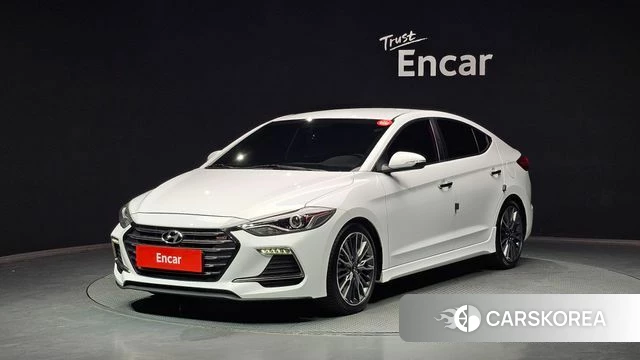 Hyundai Avante AD 2018 Белый из Кореи