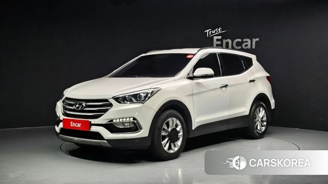 Hyundai Santa Fe The Prime 2018 Белый из Кореи