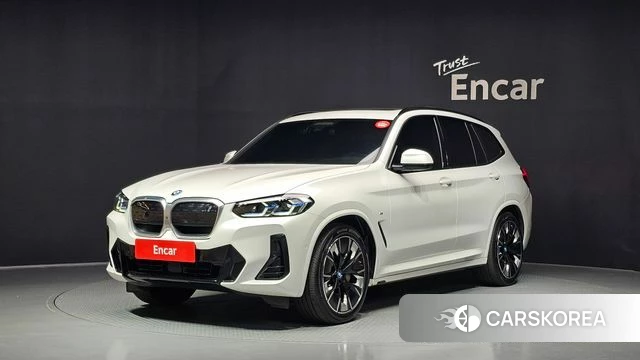 BMW iX3 2023 Белый из Кореи