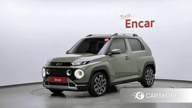Hyundai Casper 2022 Светло-зеленый из Кореи