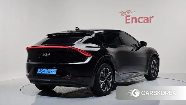 Kia EV6 2022 Черный из Кореи