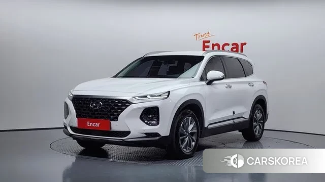 Hyundai Santa Fe TM 2020 Белый из Кореи