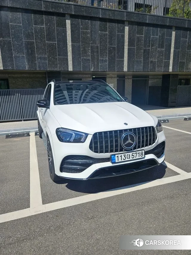 Mercedes-Benz GLE-Class W167 2022 Белый из Кореи