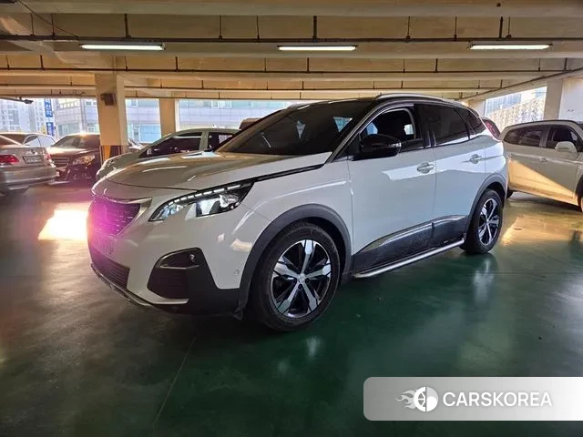 Peugeot 3008 second generation 2018 Белый из Кореи