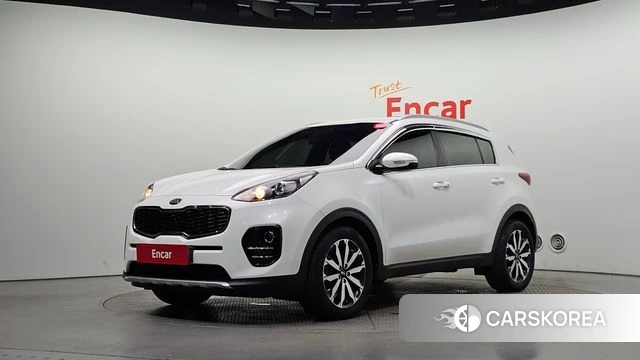 Kia Sportage 4th Generation 2018 Белый из Кореи