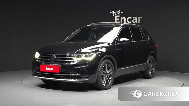 Volkswagen Tiguan second Generation 2023 Черный из Кореи