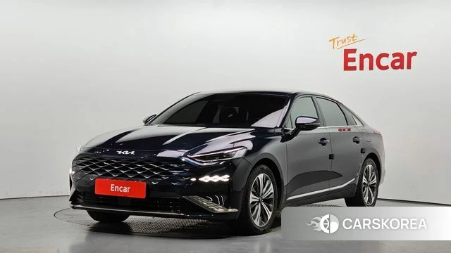 Kia K8 Hybrid 2023 Синий из Кореи