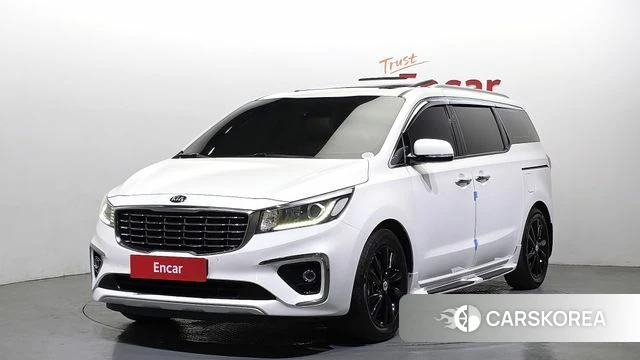 Kia The New Carnival 2018 Белый из Кореи