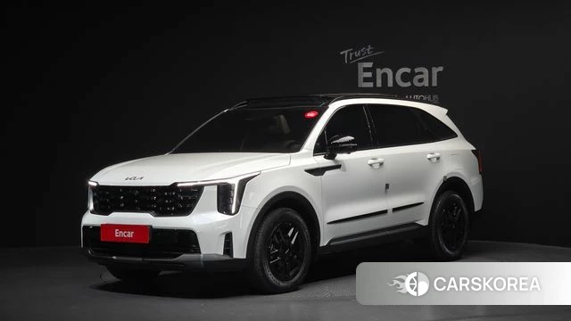 Kia The New Sorento 4th Generation 2024 Белый из Кореи
