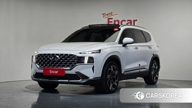 Hyundai The New Santa Fe 2021 Белый из Кореи