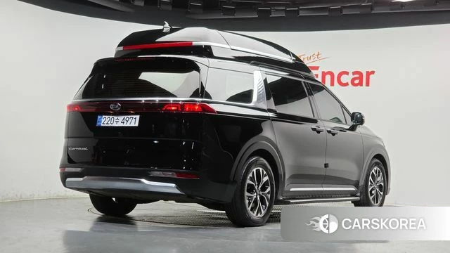 Kia Carnival 4th generation 2021 Черный из Кореи