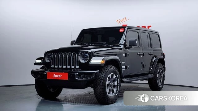 Jeep Wrangler (JL) 2020 Черный из Кореи