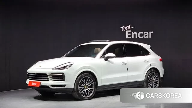 Porsche Cayenne (PO536) 2019 Белый из Кореи