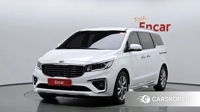 Kia The New Carnival 2020 Белый из Кореи