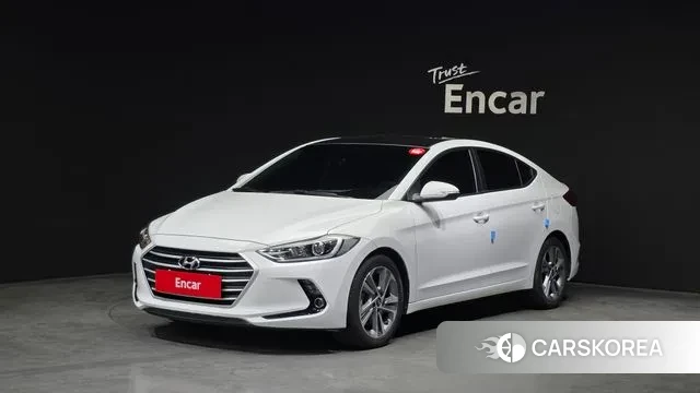 Hyundai Avante AD 2018 Белый из Кореи