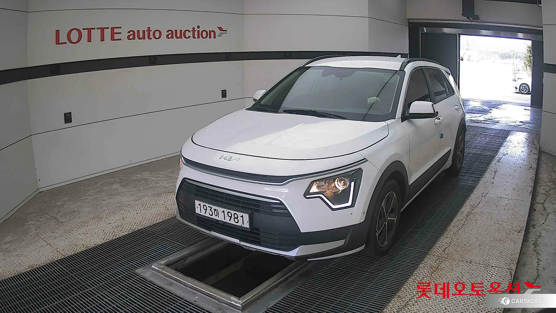 Kia Niro Hybrid 2022 Snow White Pearl (optional) из Кореи