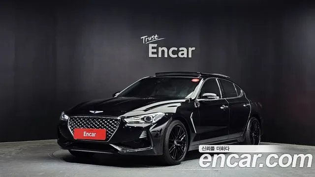 Genesis G70 2020 Черный из Кореи