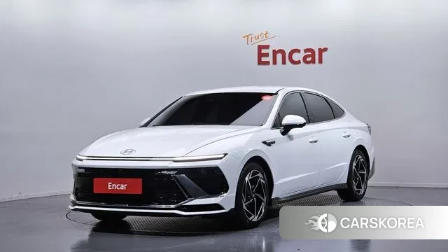 Hyundai Sonata D Edge Hybrid (DN8) 2024 Белый из Кореи