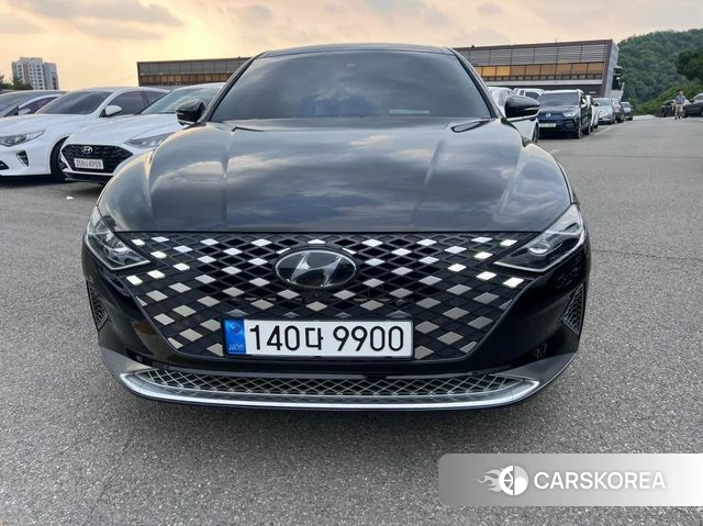 Hyundai The New Grandeur IG Hybrid 2021 Черный из Кореи