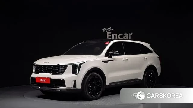 Kia The New Sorento 4th Generation 2023 Белый из Кореи