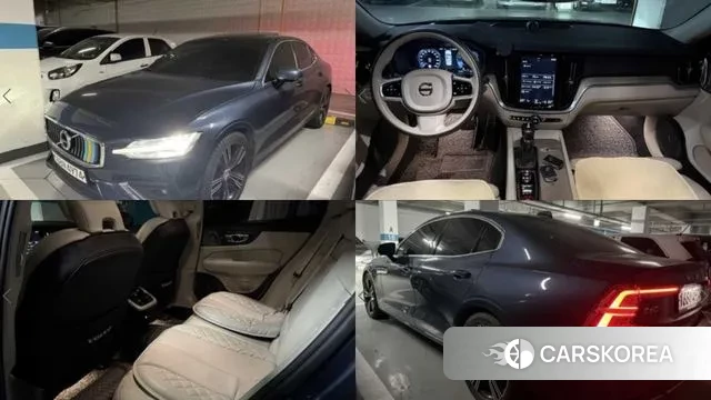 Volvo S60 3rd generation 2019 Синий из Кореи