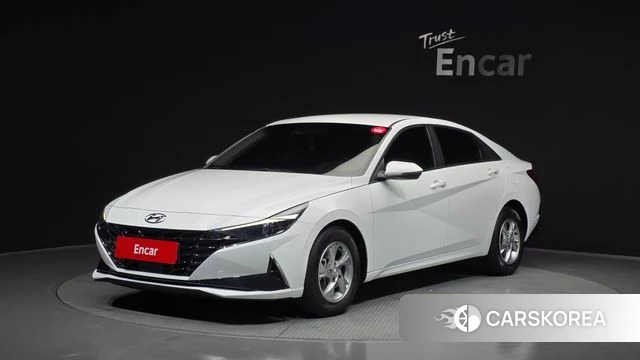 Hyundai Avante (CN7) 2020 Белый из Кореи
