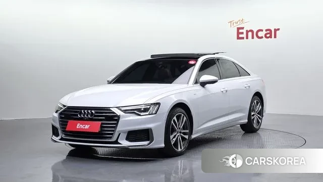 Audi A6 (C8) 2022 Белый из Кореи