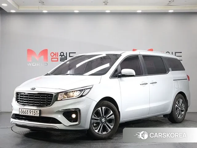 Kia The New Carnival 2018 Белый из Кореи