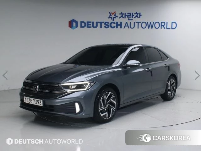 Volkswagen 7th Generation of Jetta 2022 Серый из Кореи
