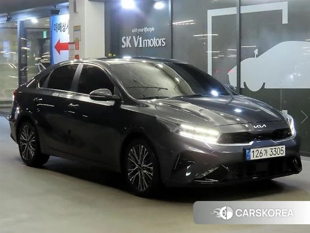 Kia The New K3 2nd generation 2023 Серый из Кореи