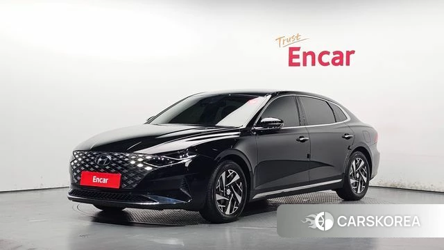 Hyundai The New Grandeur IG Hybrid 2022 Черный из Кореи