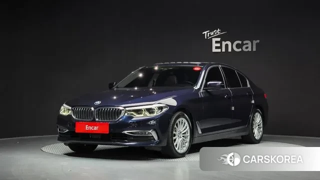 BMW 5 Series (G30) 2020 Синий из Кореи